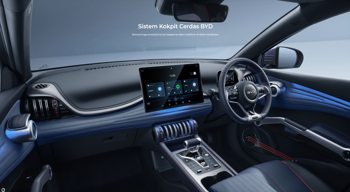Sistem Kokpit Cerdas BYD